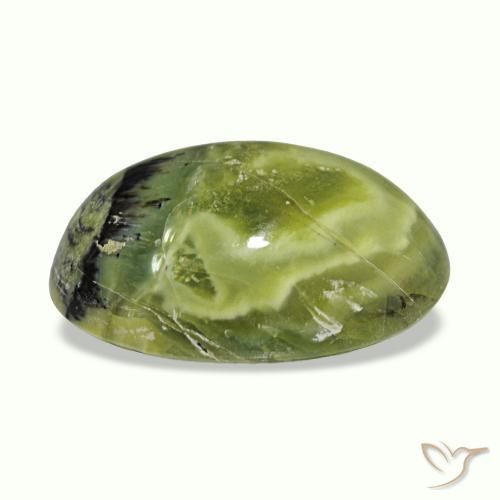 8.39克拉天然多色Cat's Eye Opal，椭圆形切割，17.2×12.1毫米，不透明