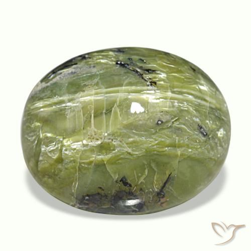 11.26克拉天然多色Cat's Eye Opal，椭圆形切割，17.7×14.4毫米，不透明