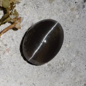 2.30克拉天然猫眼方柱石，椭圆形切割，半透明