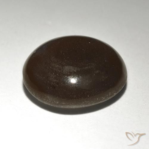 2.99克拉天然猫眼方柱石，圆形的，半透明