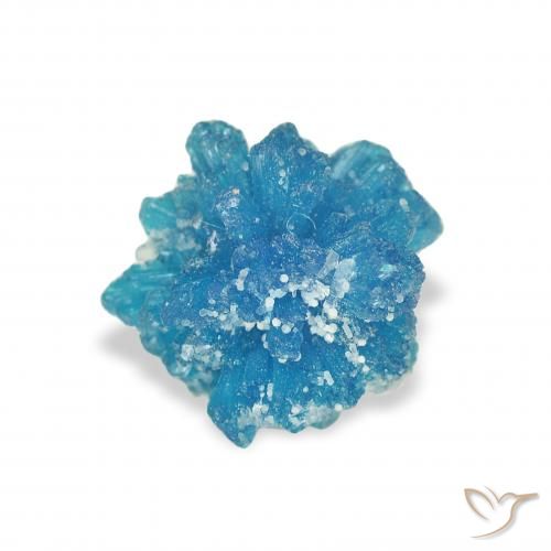 0.97ct 天然 电动天蓝色 铁钙石, 花式切割, 不透明
