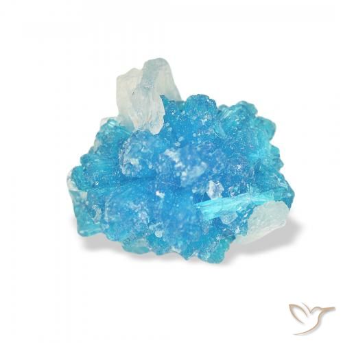 2.53ct 天然 蓝色 铁钙石, 花式切割, 不透明