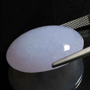 42.00克拉天然玉髓，透明，透明/半透明