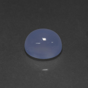 5.09克拉天然玉髓，透明，10.9×9毫米，透明/半透明
