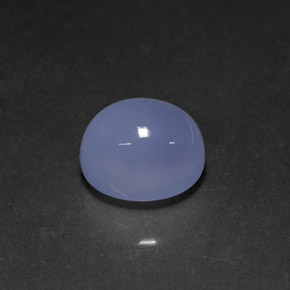 5.64克拉天然玉髓，透明，10.9×9毫米，透明/半透明