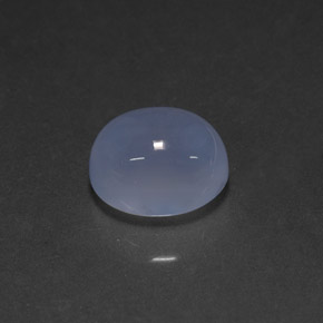 5.06克拉天然玉髓，透明，10.9×9毫米，透明/半透明