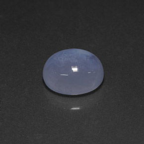 4.27克拉天然玉髓，透明，10.9×9毫米，透明/半透明