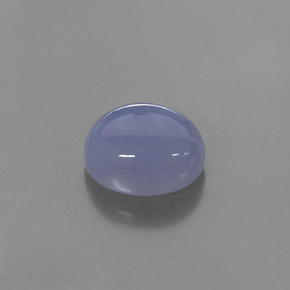 4.34克拉天然玉髓，透明，10.9×9毫米，透明/半透明