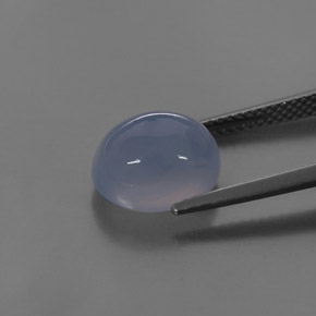 4.42克拉天然玉髓，透明，透明/半透明