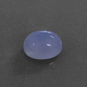 4.35克拉天然玉髓，透明，10.9×9毫米，透明/半透明