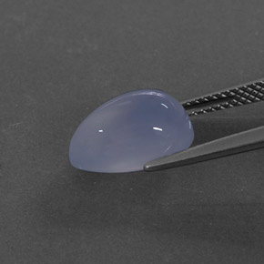 4.11克拉天然玉髓，透明，透明/半透明