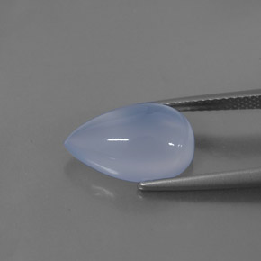 4.98克拉天然玉髓，透明，透明/半透明