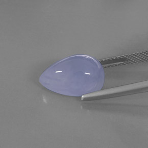 8.19克拉天然玉髓，透明，透明/半透明