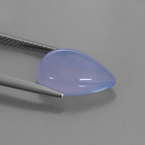 4.48克拉天然玉髓，透明，透明/半透明