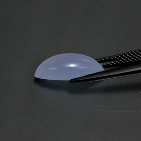 3.31克拉天然玉髓，透明，透明/半透明