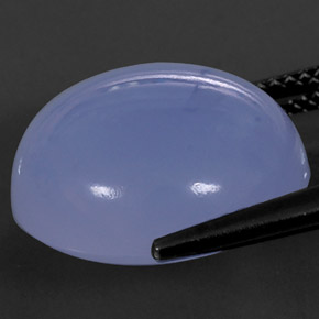 15.62克拉天然玉髓，透明，透明/半透明