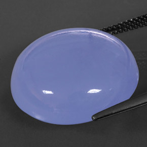 25.46克拉天然玉髓，透明，20.18毫米，透明/半透明