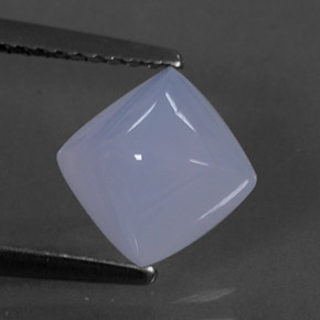 1.77克拉天然玉髓，透明，7.2×7.1毫米，透明/半透明