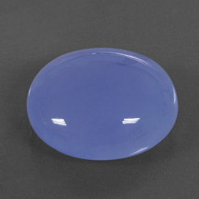 27.29克拉天然玉髓，透明，21.9×19.2毫米，透明/半透明
