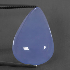 24.88克拉天然玉髓，透明，透明/半透明