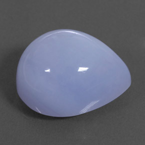 10.25克拉天然玉髓，透明，15.1×12.8毫米，透明/半透明