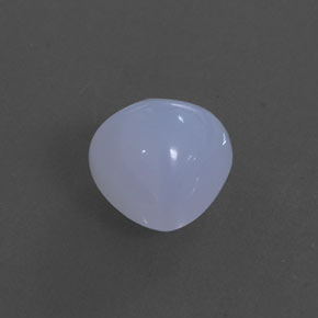 2.25克拉天然玉髓，透明，8×7.9毫米，透明/半透明