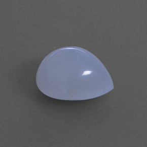 3.45克拉天然玉髓，透明，10.8×9毫米，透明/半透明