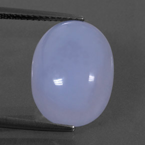 10.59克拉天然玉髓，透明，16×12.1毫米，透明/半透明