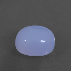 3.55克拉天然玉髓，透明，10×8.2毫米，透明/半透明