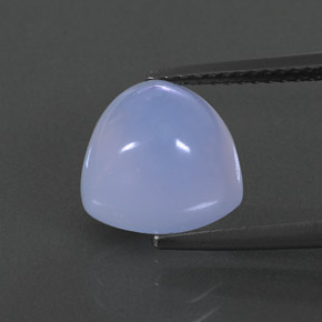 4.27克拉天然玉髓，透明，10×9.8毫米，透明/半透明