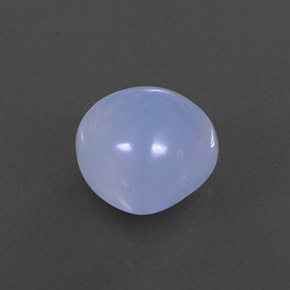 4.27克拉天然玉髓，透明，10×9.8毫米，透明/半透明