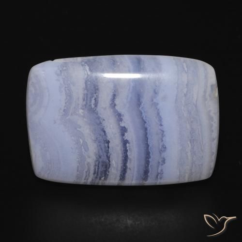 15.66ct 天然 浅蓝色 玉髓, 软垫, 不透明