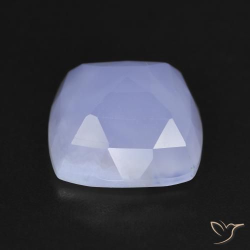 6.81克拉天然玉髓，软垫，半透明