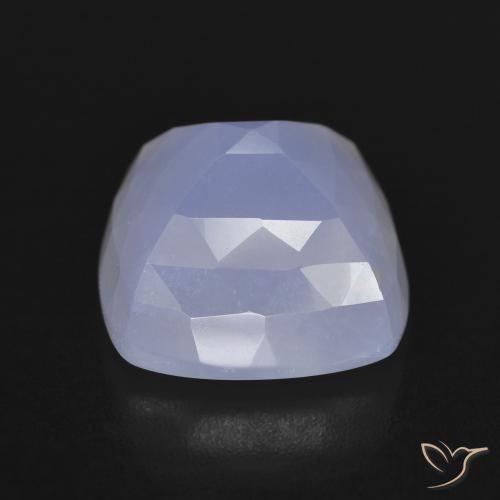 7.86克拉天然玉髓，软垫，半透明