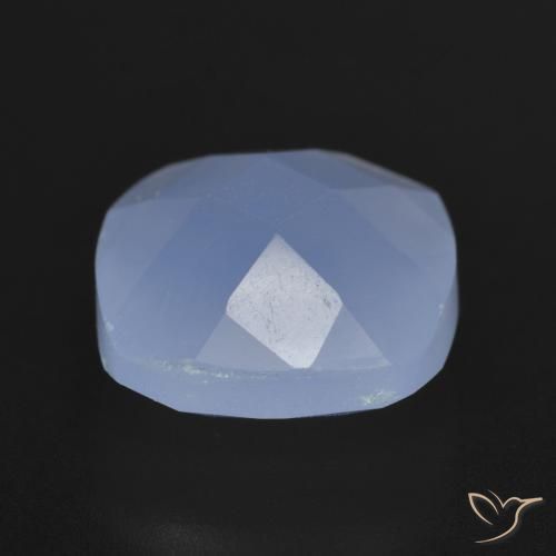 7.48克拉天然玉髓，软垫，半透明