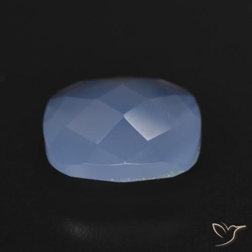 5.21克拉天然玉髓，软垫，半透明