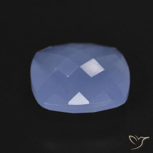 5.72克拉天然玉髓，软垫，半透明