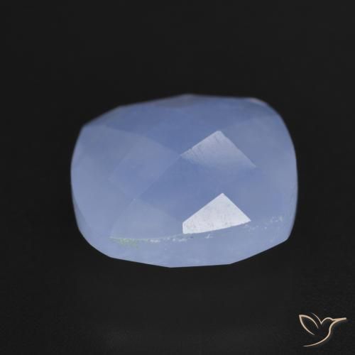 6.55克拉天然玉髓，软垫，半透明