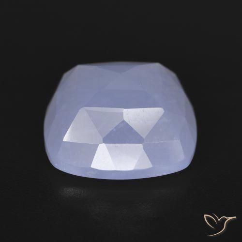 6.95克拉天然玉髓，软垫，半透明
