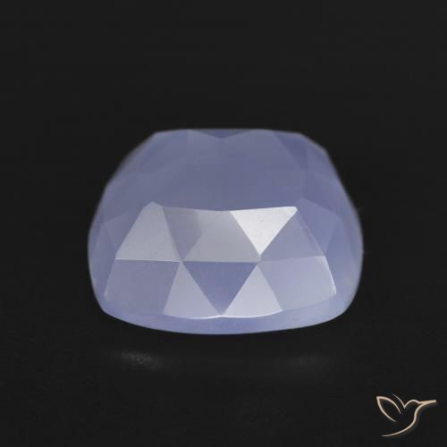 6.64克拉天然玉髓，软垫，半透明