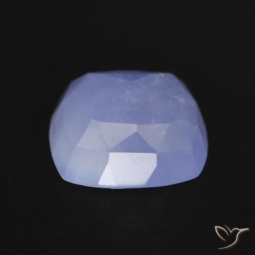 5.77克拉天然玉髓，软垫，半透明