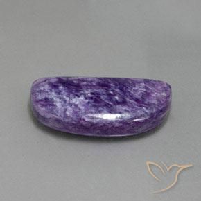 29.93克拉天然紫龙晶，花式切割，不透明