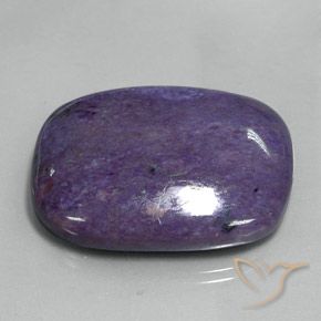 87.70克拉天然紫龙晶，软垫，不透明
