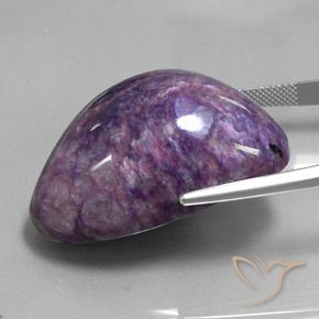 91.73克拉天然紫龙晶，花式切割，不透明