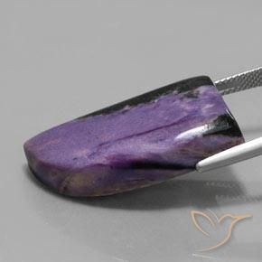29.81克拉天然紫龙晶，花式切割，不透明