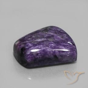 32.77克拉天然紫龙晶，花式切割，不透明