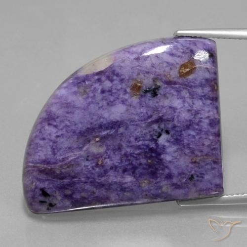 43.72ct 天然 深紫罗兰色 硅藻土, 花式切割, 不透明