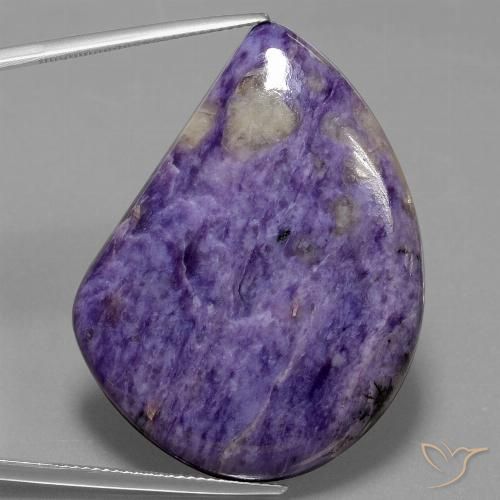 54.00ct 天然 中紫 硅藻土, 花式切割, 不透明