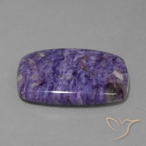 43.17克拉天然紫龙晶，软垫，不透明