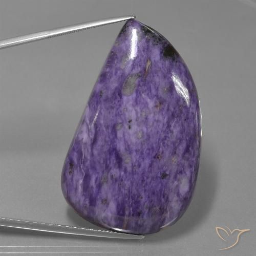 78.03ct 天然 暗紫罗兰色 硅藻土, 花式切割, 不透明